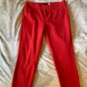 Coral dress pants